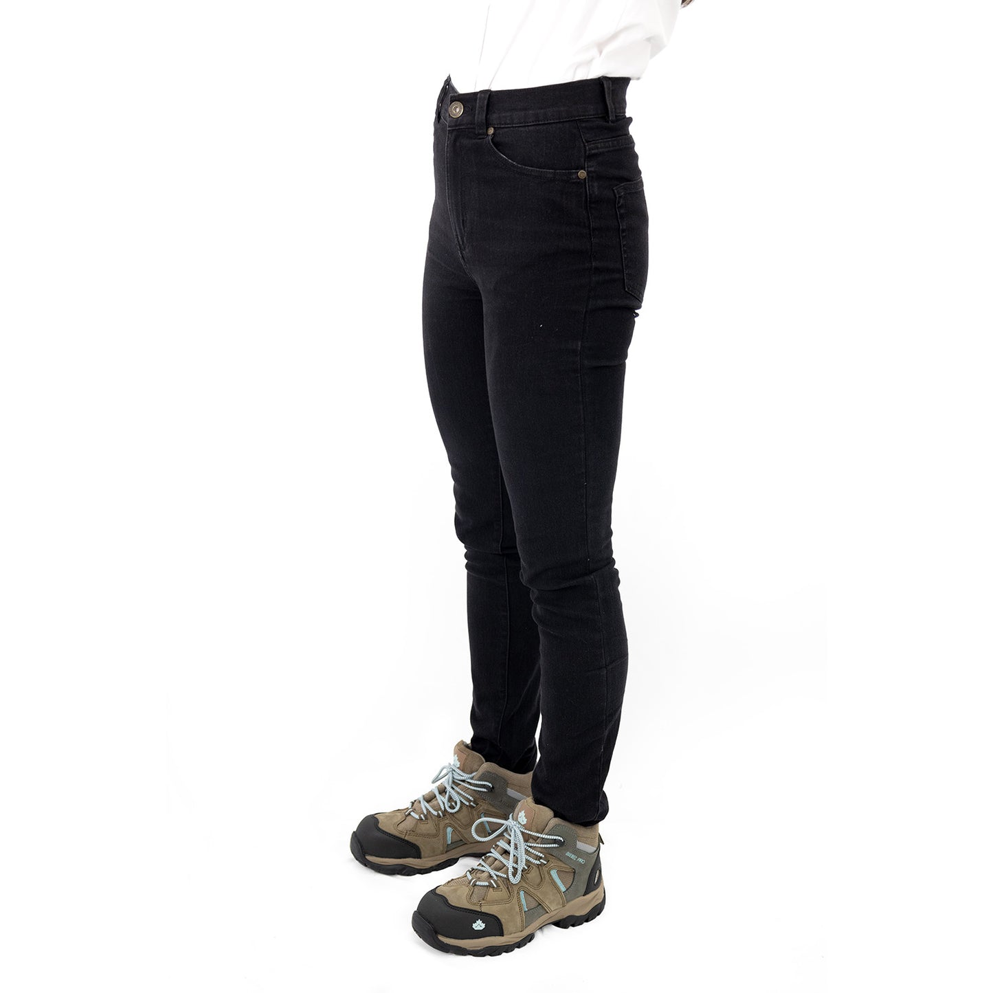 Jeans Quebec Toronto Negro Mujer