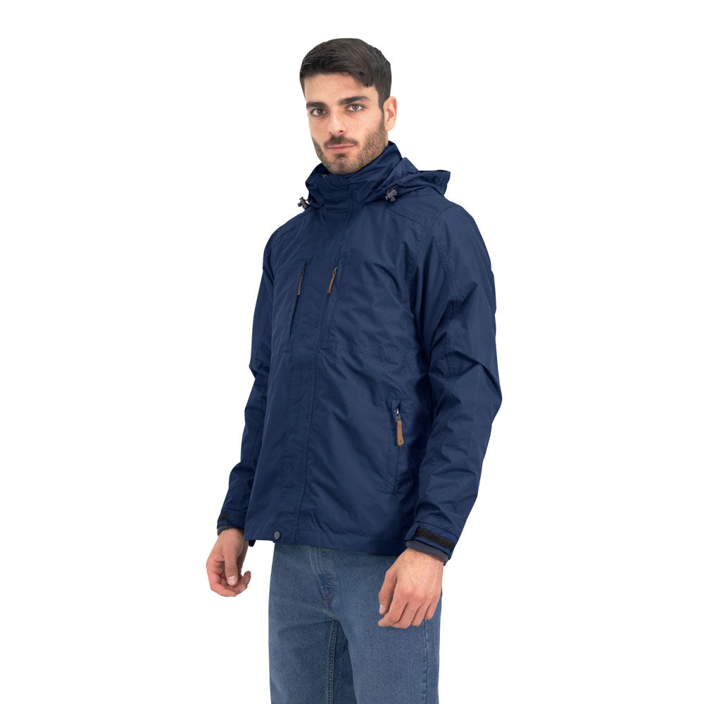Parka desmontable Quebec Ottawa 3 en 1 Deep Blue