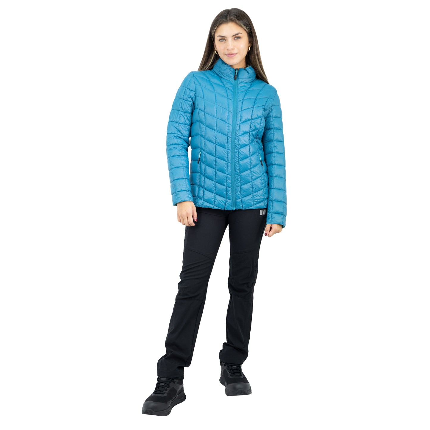 Parka Insulada Hw Traveler Mujer Petroleo