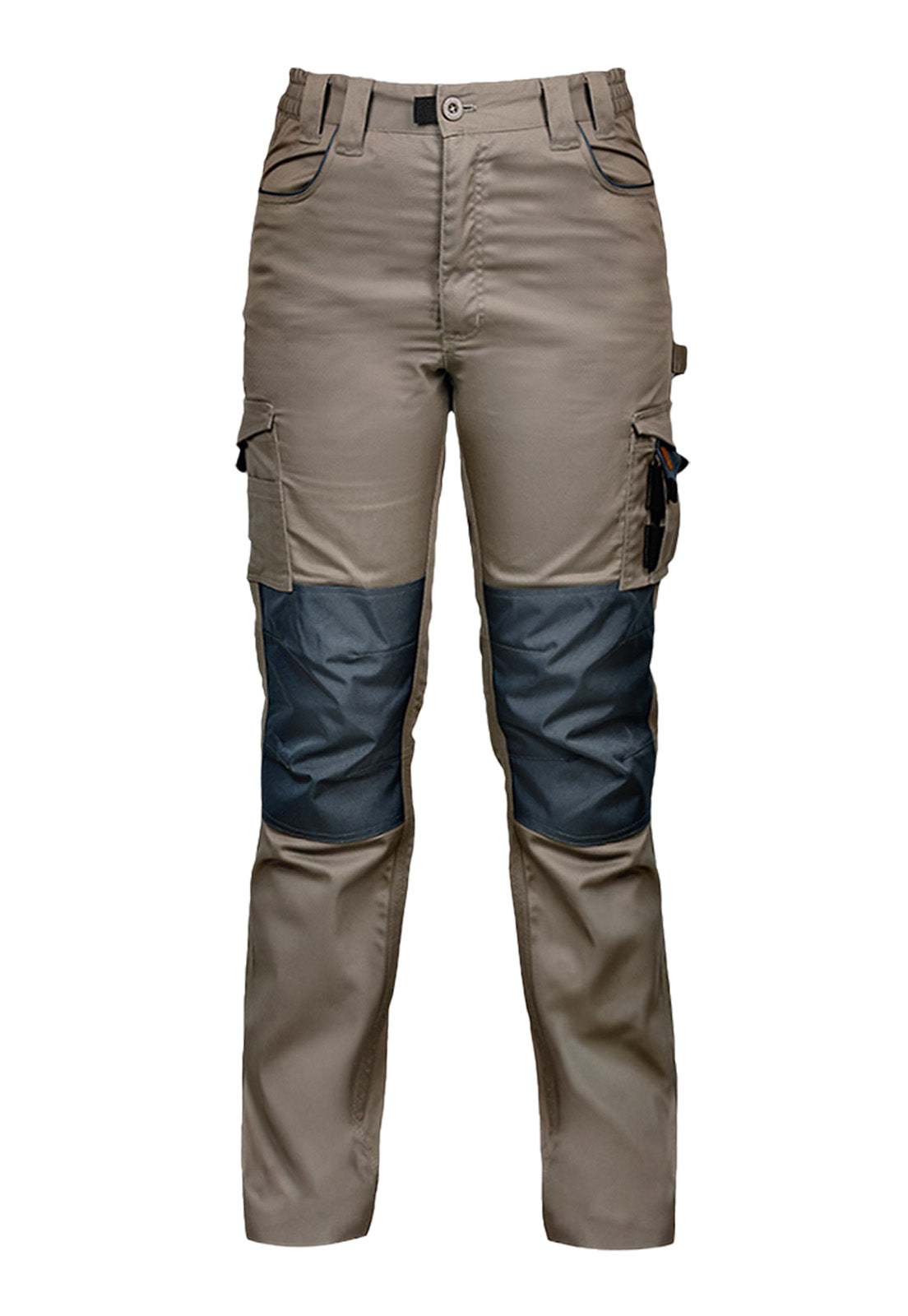 Pantalón Cargo HW Dakota Spandex Cafe Mujer