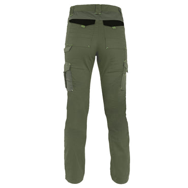 Pantalón Cargo HW Dakota Spandex Mujer Verde Oliva