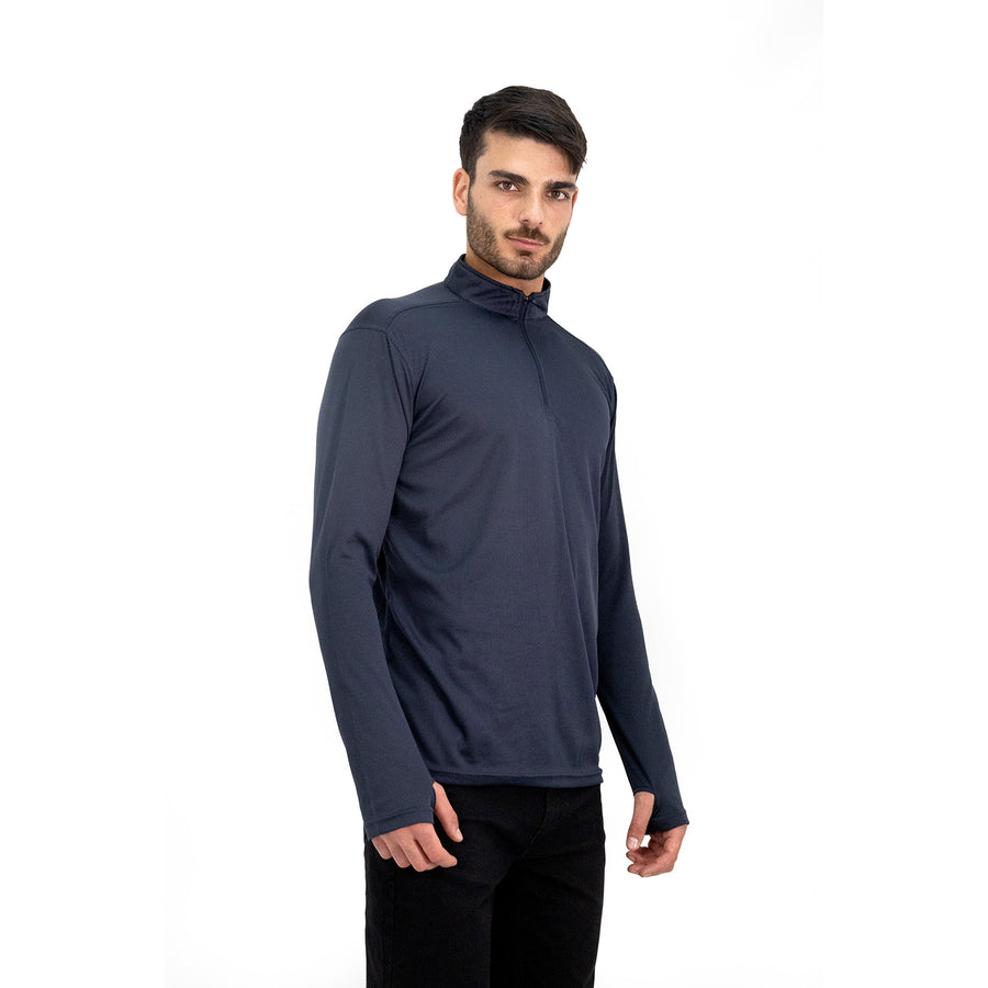 POLERA QUEBEC HALF-ZIP IRON HOMBRE