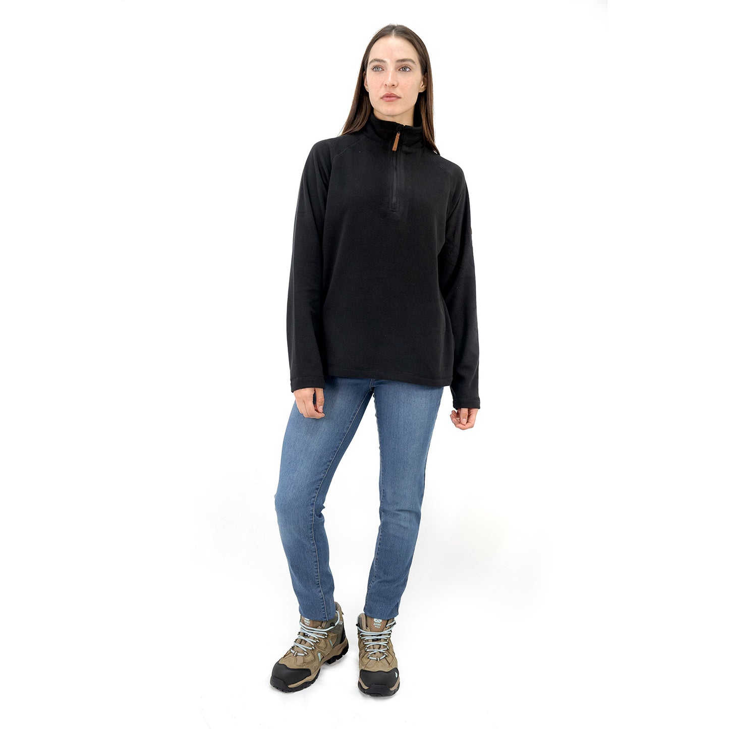 Polar Quebec Maullin Negro Mujer