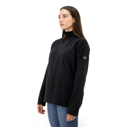 Polar Quebec Maullin Negro Mujer