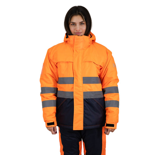 Parka Reflectiva HW Siberia Naranjo Fluor