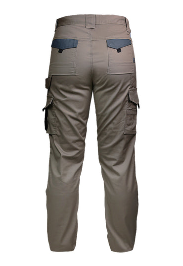 Pantalón Cargo HW Dakota Spandex Cafe Mujer