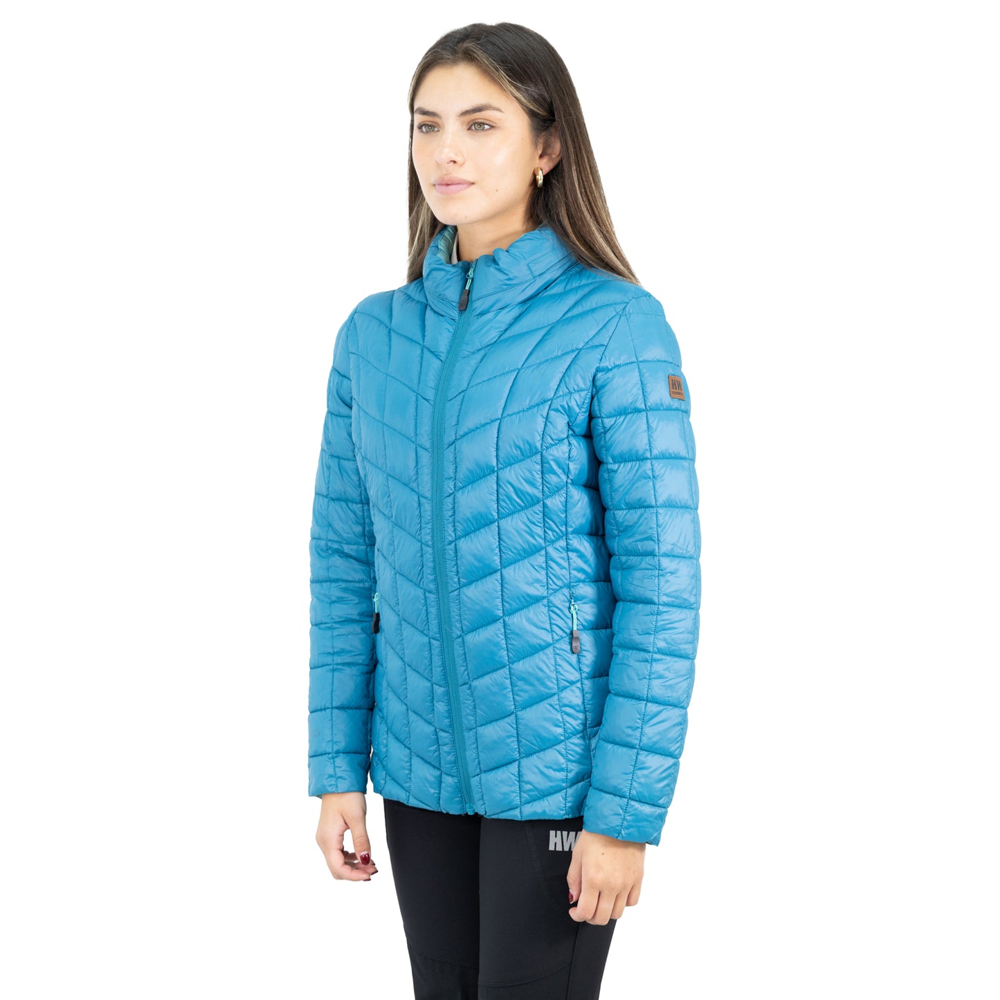 Parka Insulada Hw Traveler Mujer Petroleo
