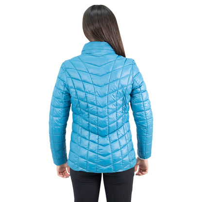 Parka Insulada Hw Traveler Mujer Petroleo