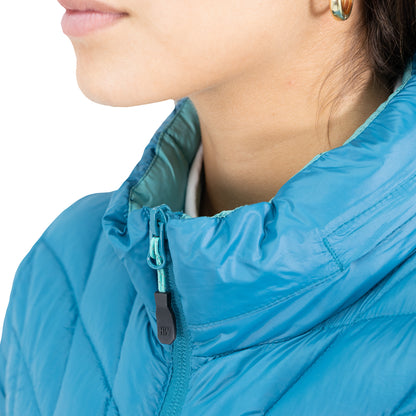 Parka Insulada Hw Traveler Mujer Petroleo