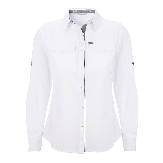 Camisa Hw Antakari Spandex Blanca Mujer