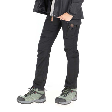 Pantalón Cargo HW Dakota Spandex Mujer Dark Shadow