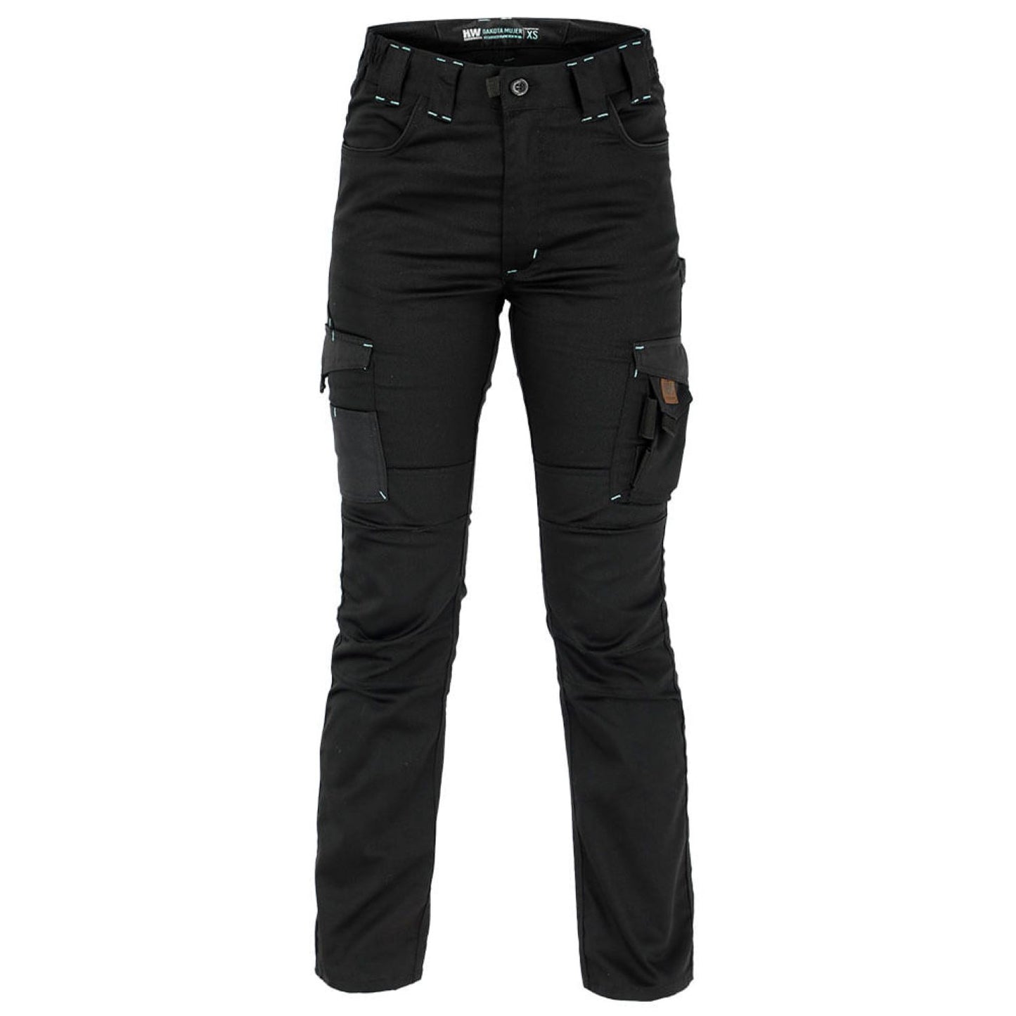 Pantalón Cargo HW Dakota Spandex Mujer Dark Shadow
