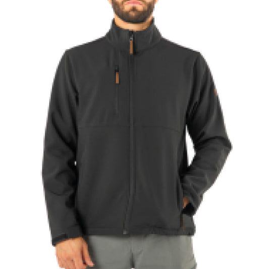 Softshell Quebec Lobo Negro Hombre