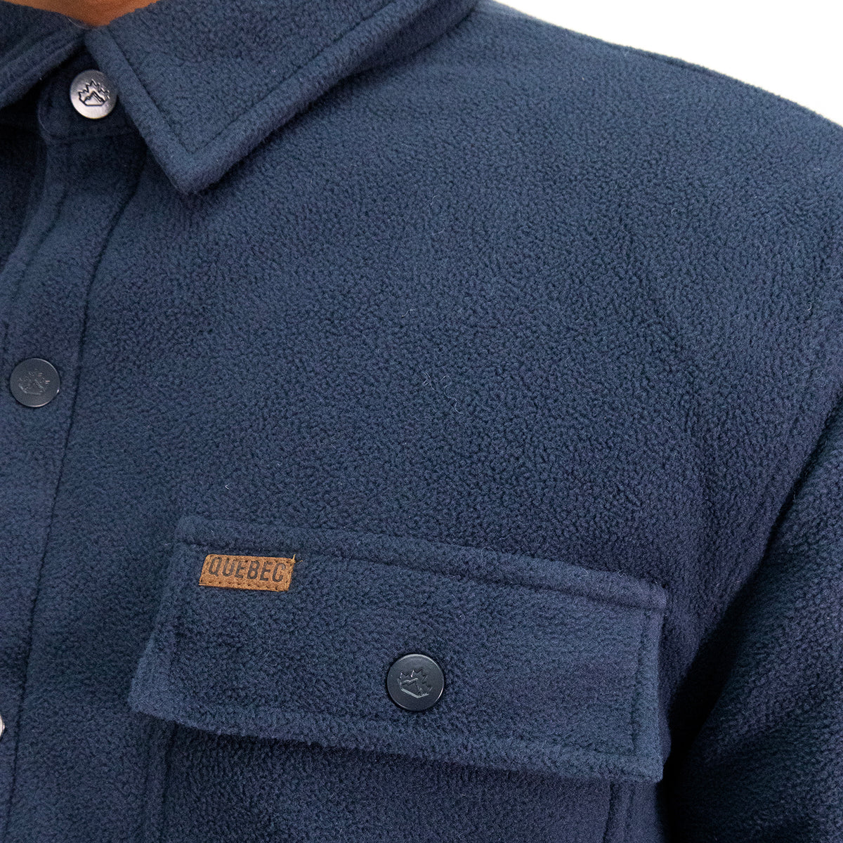 CHAQUETA POLAR QUEBEC GRIZZLY AZUL