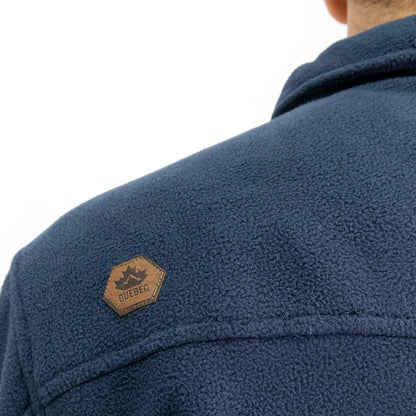 CHAQUETA POLAR QUEBEC GRIZZLY AZUL