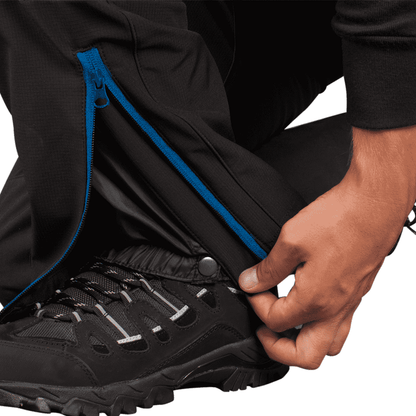 Pantalón HW Softshell Wolverine Antiácido Negro/Azul