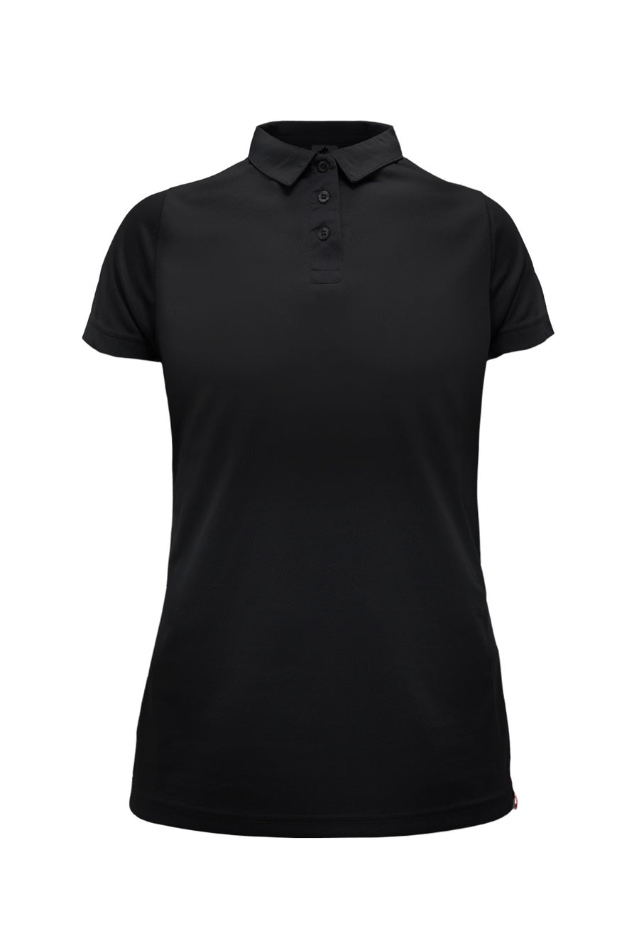 POLERA COOLDRY QUEBEC MANGA CORTA MUJER BLACK